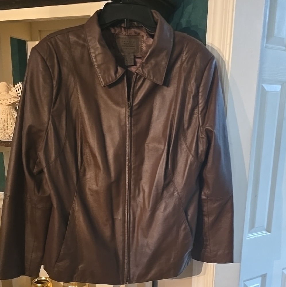 JohnPaulRichard Dark Brown Leather Jacket